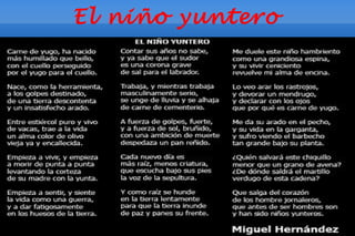 El niño yuntero
 