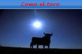 Como el toro
 