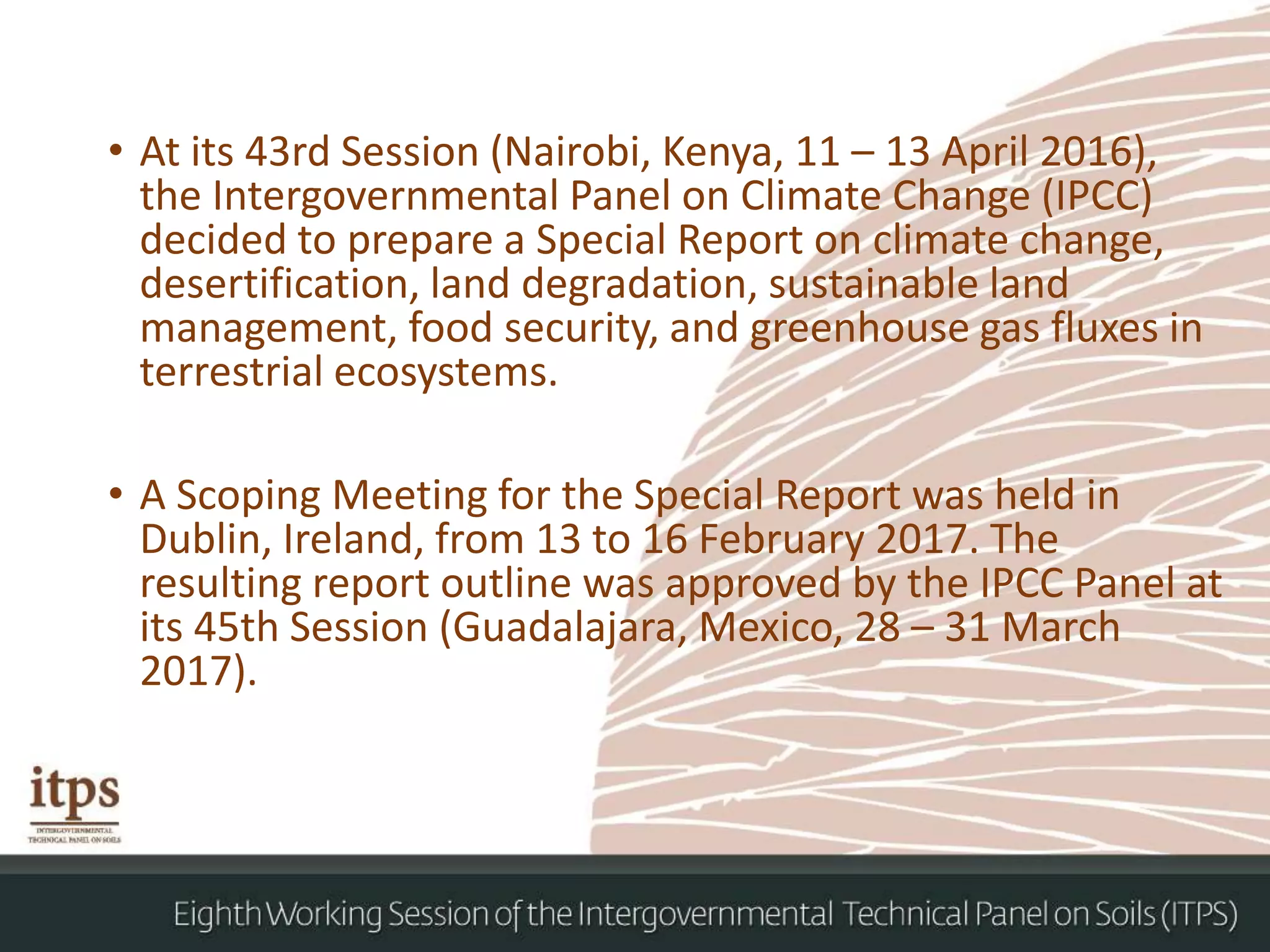 Climate Change and Land: an IPCC Special Report on climate change ...