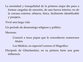 Roma Escultura Primeras obras 