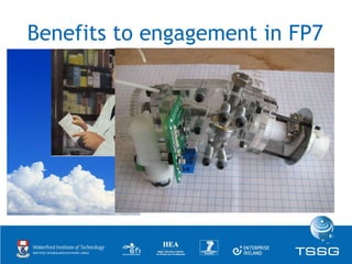 Benefits to engagement in FP7 