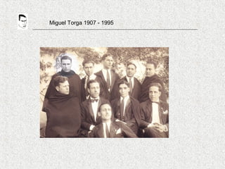 Miguel Torga 1907 - 1995
 