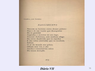 Diário VII 