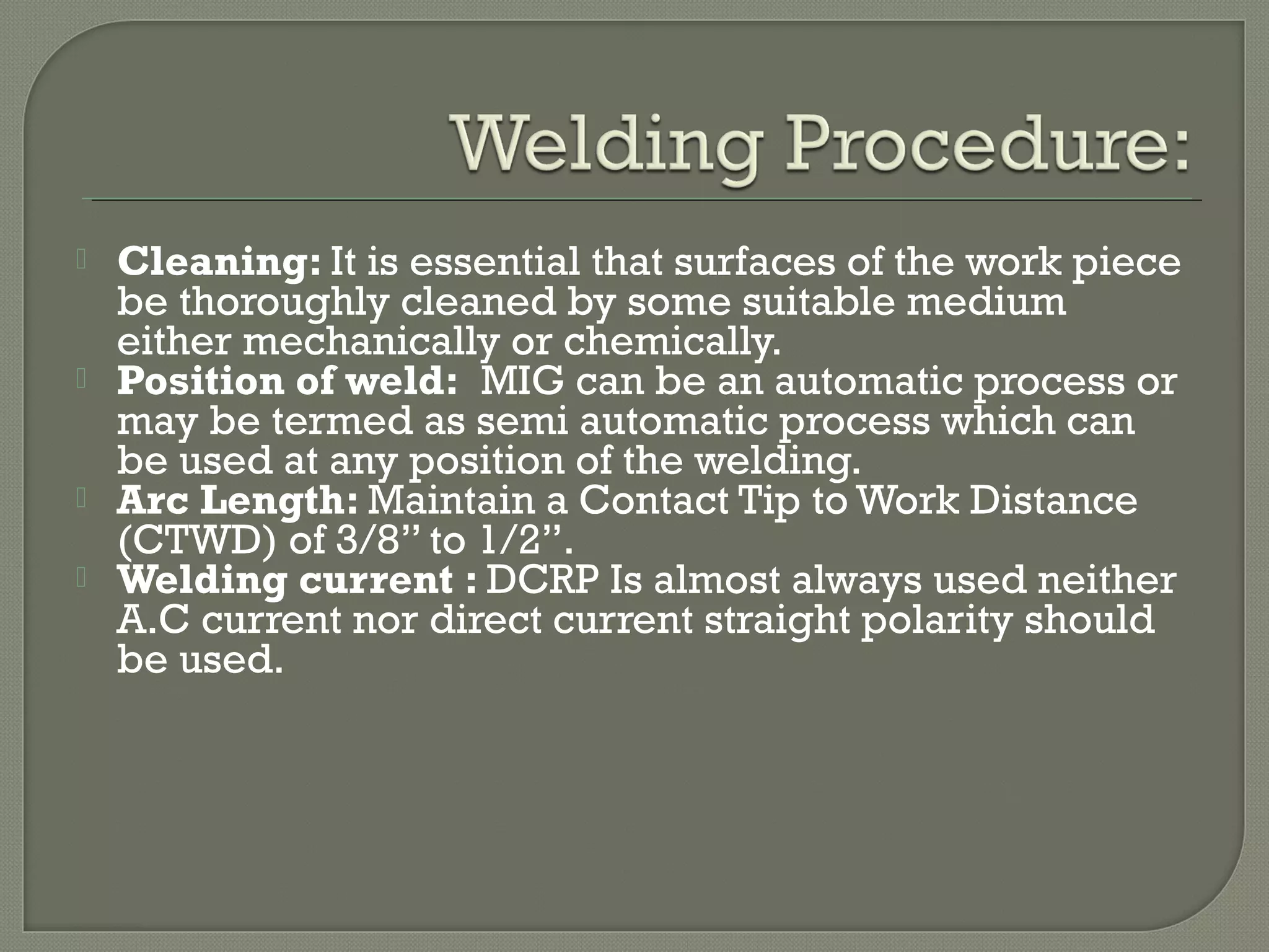 Mig welding | PPT