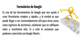 Los formularios de Google | PDF