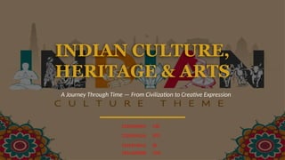 Indian Culture, Heritage & Arts: A Journey Through Civilization and ...