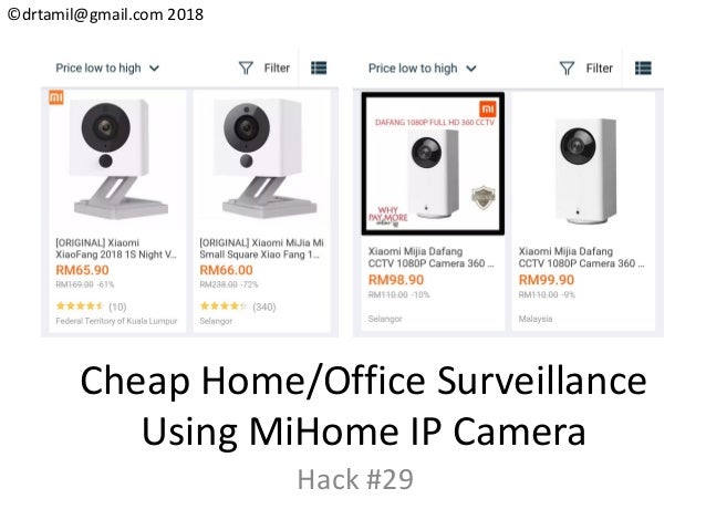 Hack#29 - Mi Home IP Camera System