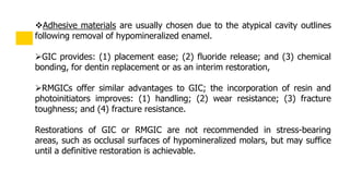 molar incisor hypomineralisation | PPTX