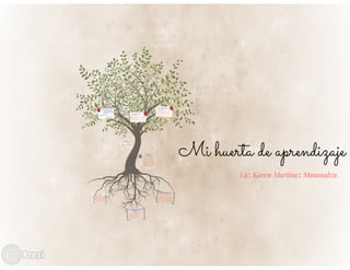 Mi huerta de aprendizaje.
