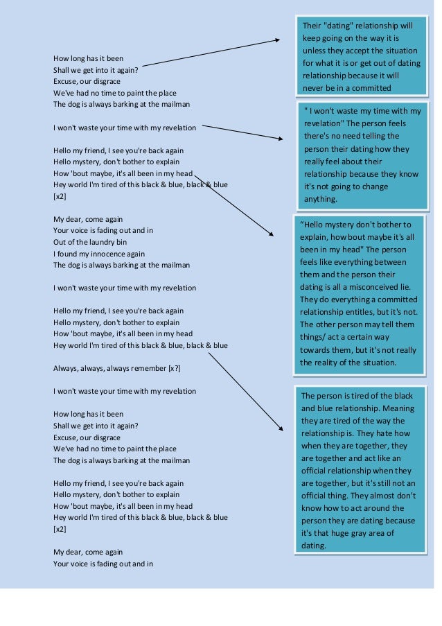 Miike Snow Lyric Analysis Hola ¿no me conoces?, soy la porquería debajo tus pies, el tonto mas importante que olvidaste ver, he visto como dabas, ahora quiero recibir, se que tu, harías lo mismo por mi. miike snow lyric analysis