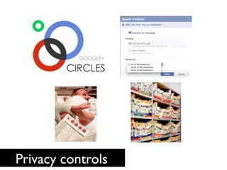Privacy controls	

 