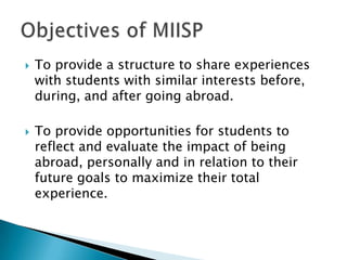 MIISP Info Session | PPTX