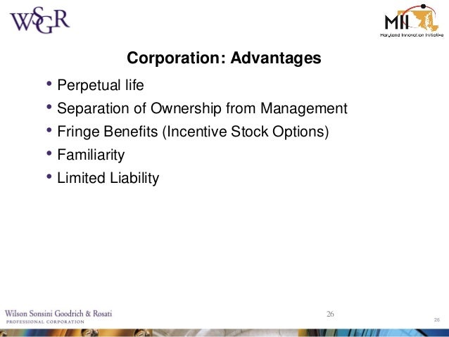 Subchapter s stock options