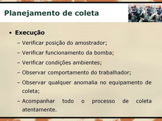 Aula 003   risco químico - coleta