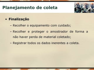 Aula 003   risco químico - coleta