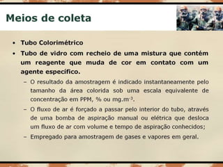 Aula 003   risco químico - coleta