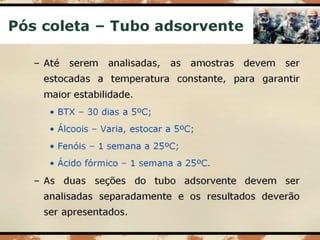 Aula 003   risco químico - coleta