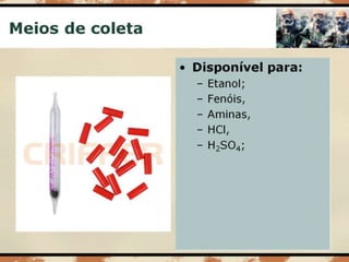 Aula 003   risco químico - coleta