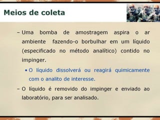 Aula 003   risco químico - coleta