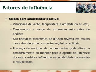 Aula 003   risco químico - coleta