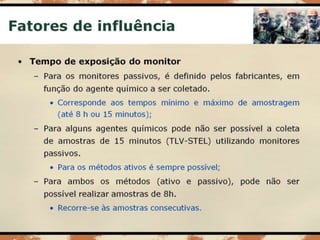 Aula 003   risco químico - coleta