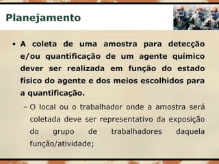 Aula 003   risco químico - coleta