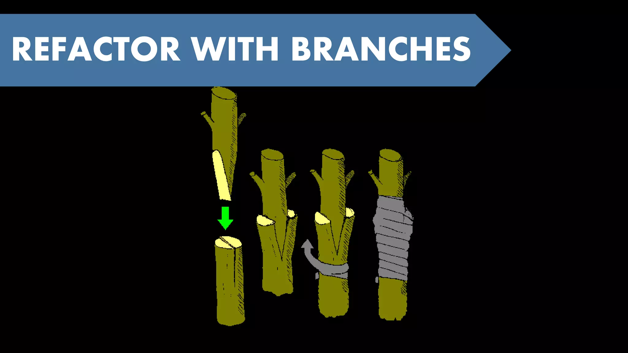 REFACTOR WITH BRANCHES

 