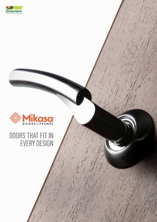 Solid Core Wooden Doors and Frames at Mikasa Doors