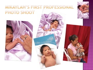 Mikaylah’s first Professional photo shoot