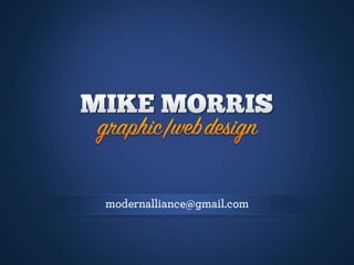Mike Morris' Resume