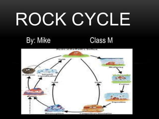 ROCK CYCLE
By: Mike   Class M
 