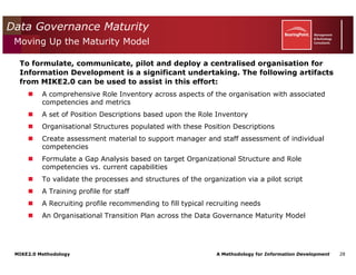 Mike2.0 Information Governance Overview