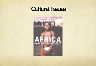 Cultural Issues 