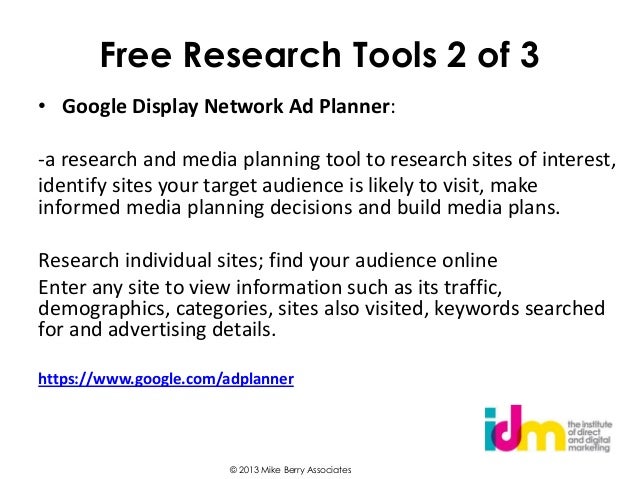 digital marketing planner