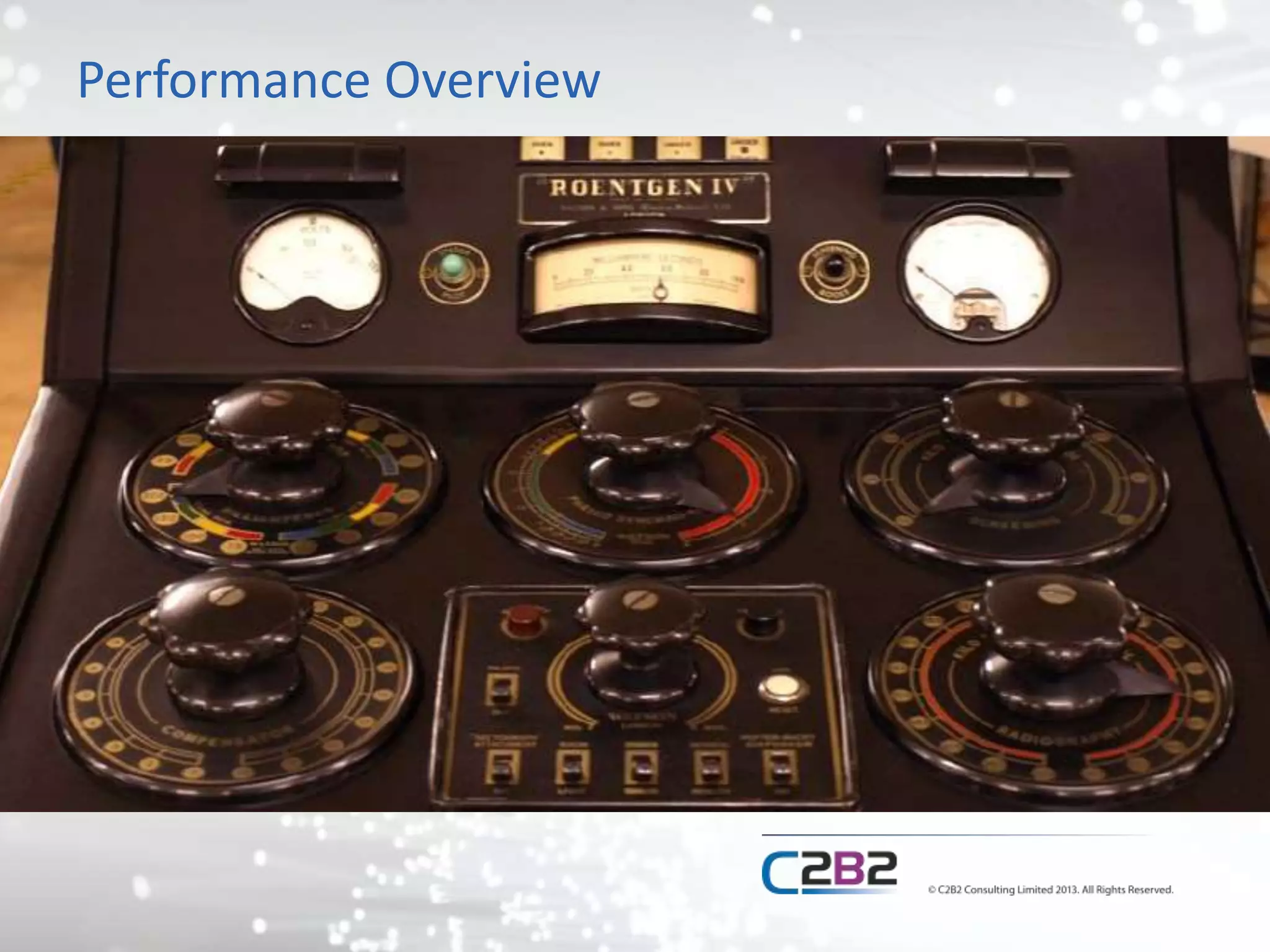 Performance Overview
 