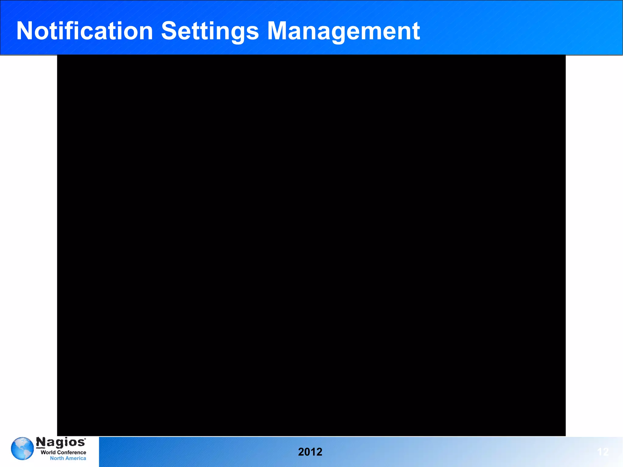 Notification Settings Management




                      2012         12
 
