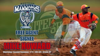 Mike Howard Baseball Free Agent Signee 2019