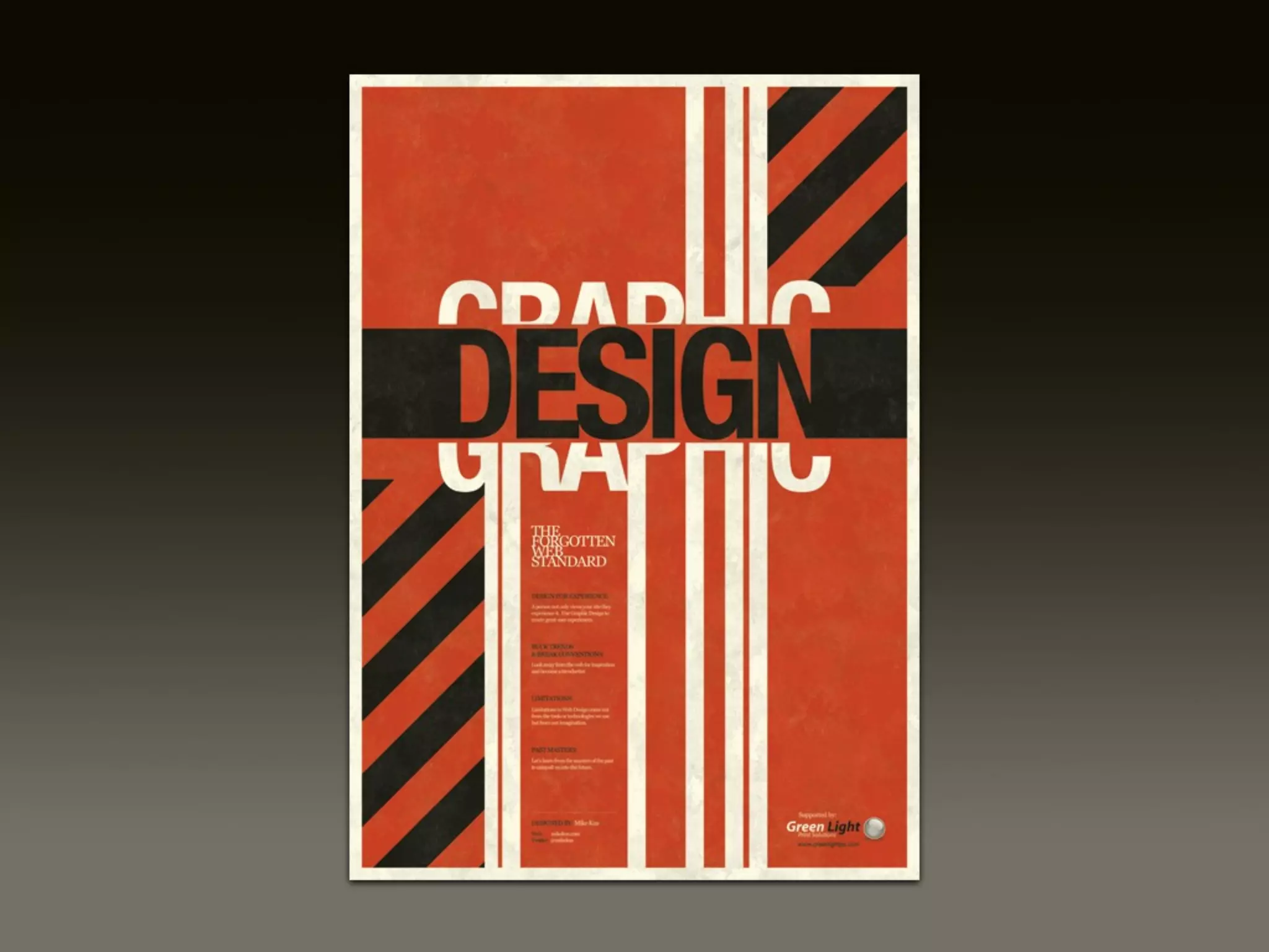 Graphic Design: The Forgotten Web Standard