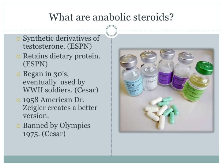 Outlining an Informative Speech: Anabolic Steroids