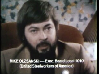 Mike Olzsandki in "America: from Hitler to MX" circa 1987