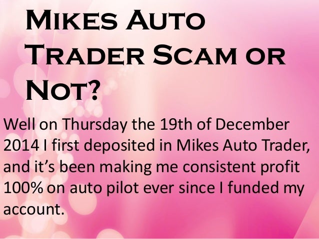 Mike's trading signals