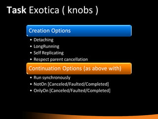 Task  Exotica ( knobs ) 