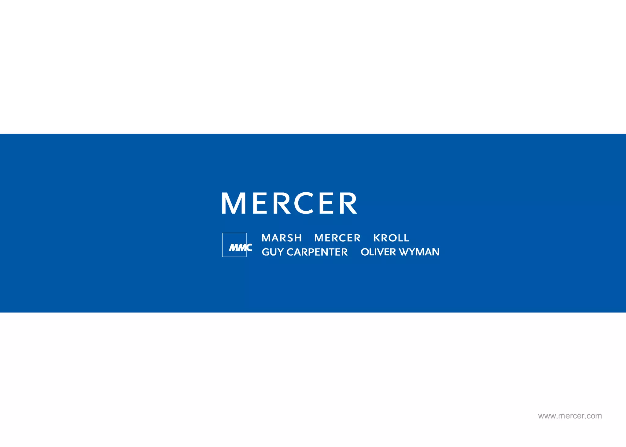 www.mercer.com
 