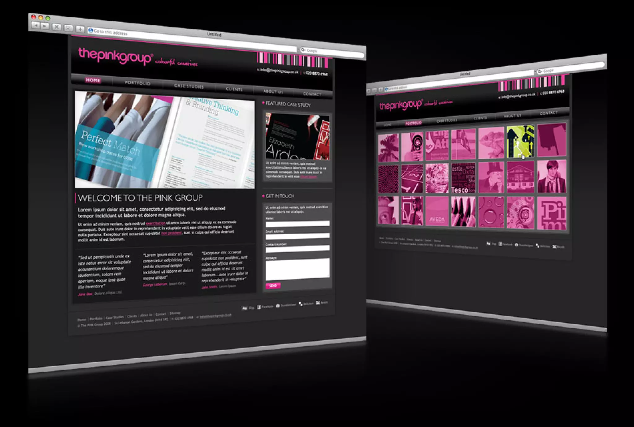 Mike Watkins Design - Portfolio Sample