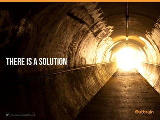 There is a solution
(@mikolevy)	
  #ATDconf	
  
 