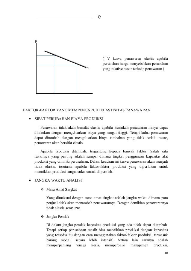 Kumpulan Contoh Soal: Contoh Soal Elastisitas Penawaran ...