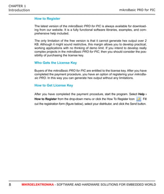 Mikrobasic pic pro_manual_v101 | PDF