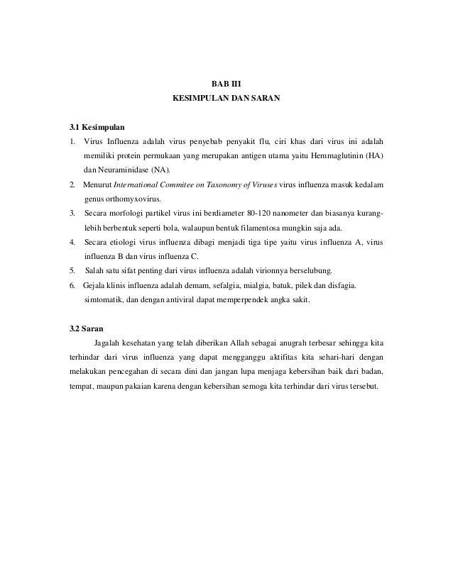 Mikrobiologi Virus Influenza