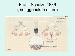 Franz Schulze 1836
(menggunakan asam)
 