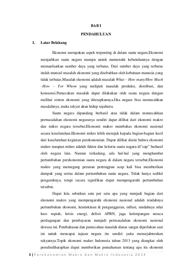 Makalah Mikroe Dan Makroe